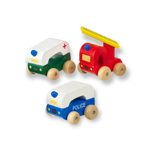 Picture of WOODEN FIRST EMERGENCY VEHICLES